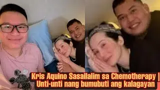 Kris  gusto nang sumuko pero nagkalakas ng loob magpa chemotherapy para sa ikagagaling ng sakit