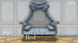 Rococo BED Tutorial! (Functional) | $7k | Bloxburg