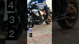 Maximum speed for each gear on a Yamaha R1M