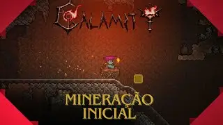 TERRARIA CALAMITY: Mineração inicial #1