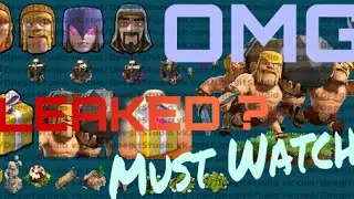 Clash Of Clans New update Leak? (Must Watch)
