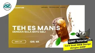Cara buat web design di GIMP