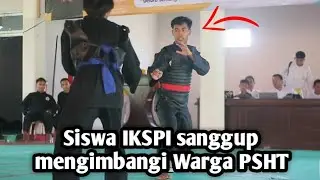 Siswa IKSPI sanggup MENGIMBANGI Warga PSHT