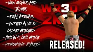 WR3D 2K21 Released! (Android and PC) New moves,New taunts,Buried alive match and much more!