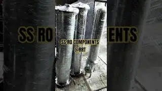 SS RO COMPONENTS @RAMROTECHNOLOGY # # INDUSTRIAL RO PLANT #SS RO PLANT # MINERALS RO PLANT