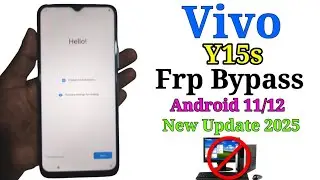 Vivo y15s Frp Bypass Android 12 | Vivo (V2120)  Frp Unlock New Update 2025 Without Pc