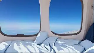 Airplane White Noise ✈️🎧 Find Serenity in the Skies