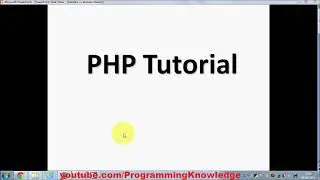 Learn basic PHP part 1