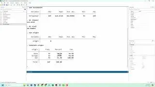 Stata Basics: Summarize, Tabulate, and If Statements