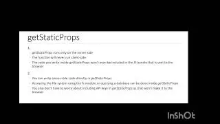 Nextjs getstaticprops