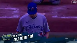 Curtis Mead first MLB homerun