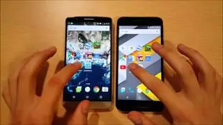 LG G3  cm13 vs Nexus 5x