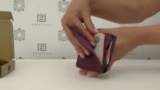 Портмоне-кардхолдер ручной работы.