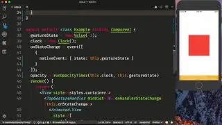 Create a Tap and Hold Toggle Opacity Animated Box with Reanimated in React Native