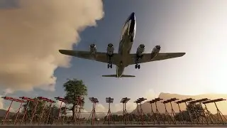 How to intercept an ILS in the PMDG DC-6 - Microsoft Flight Simulator