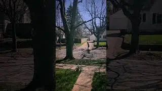 James learns to rollerskate (again): Day 19--skating during the eclipse #rollerskating #2024eclipse