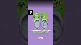To infinity and beyond! Buzz Lightyear Crocs arriving soon!