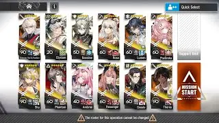 Arknights Annihilation 23 (Mountain-Ringed Border Town)