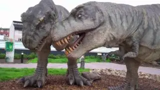 Tyrannosaurus Rex Dinosaurs-Dino Park-Prague-Czech Republic