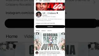 Cristino Ronaldo cross 50 million (50m) subscriber in just 5 days 😱 #urcristiano #cr7 #youtubeshorts