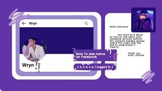 how to one name on facebook 2023 (without symbols needed)