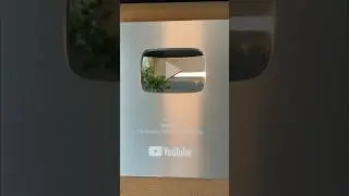 Unboxing the 100K YouTube Silver Play button! Thank you so much!