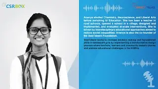 Education Leader Series | Ananya Tiwari, Co-Founder- SwaTaleem Foundation
