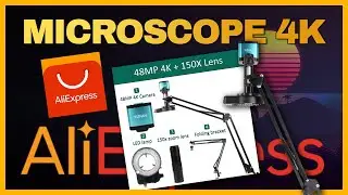 Unboxing et test rapide du microscope 4K de chez AliExpress !