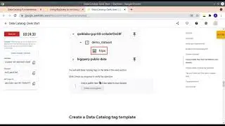 Qwiklabs: Data Catalog: Qwik Start