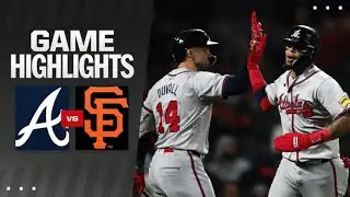 Braves vs. Giants Game Highlights (8/12/24) | MLB Highlights