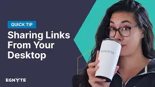 Sharing Links from Your Desktop