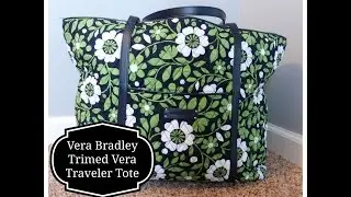 What's in My Car Bag? - Vera Bradley Trimed Vera Traveler Tote