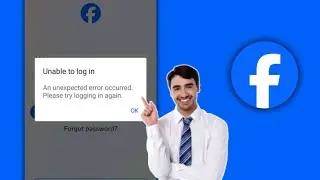 Facebook Unable To Login Problem | An Unexpected Error Occurred Please Try Logging In Again 2024