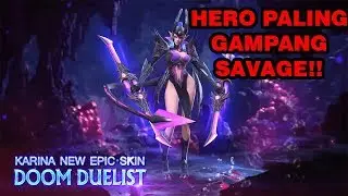 TUTORIAL KARINA, HERO PALING GAMPANG SAVAGE BY JESS NO LIMIT