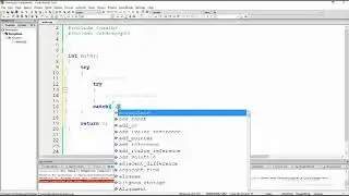 9.5  Nested try catch blocks (Learn and Understand C++)
