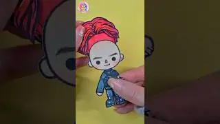Hyunjin Tocaboca Drawing 