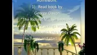 The laws of wealth accumulation  Lesson 2