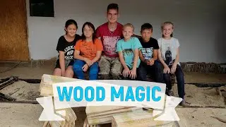 Производство геологических колышков из дерева - Как это сделано?