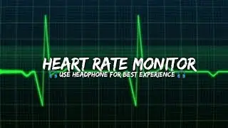 RELAKSASI SUARA MONITOR RUMAH SAKIT