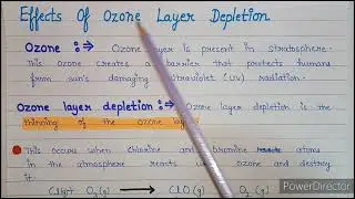 Effects of ozone layer depletion | ozone layer depletion effect | harmful effect of ozone depletion