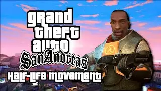 GTA: SA with Half-Life Movement Speedrun 3:34:58 (WR)