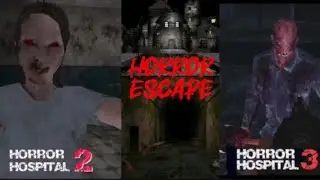 Horror Hospital 2 & 3 Full Gameplay | Horror Escape |「by A.V 2066」