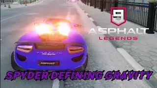 Spyder defining gravity