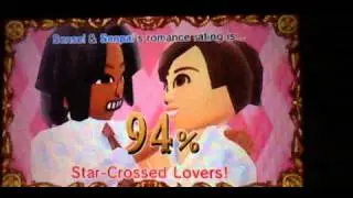 Tomodachi Life - Sensei and Senpai love compatibility test