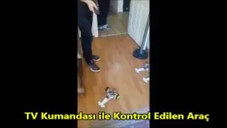 Kızılötesi Kumanda, Bluetooth, Mesafe Algılayıcı ile Araç Kontrol