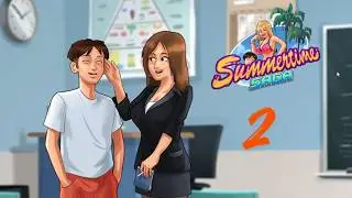Summertime Saga Gameplay Walkthrough Part 2 | Story Progress | Latest Version