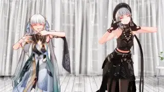 【Wuthering Waves MMD】Jinshi x Sanhua【愛包ダンスホール】