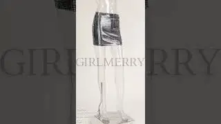 GIRLMERRY New sexy plus-size slight stretch patchwork square sequin mini skirts Wholesale FA006594