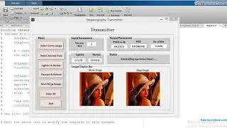 Hiding text into image using random pixel positioning matlab project source code.