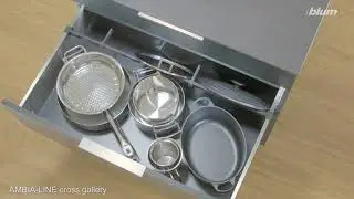Поперечный релинг AMBIA-LINE для ящика LEGRABOX BLUM